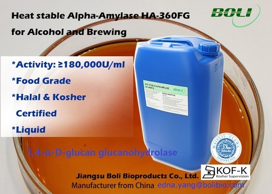 Alpha Amylase Enzyme thermostable HA-360FG pour l'alcool et le brassage