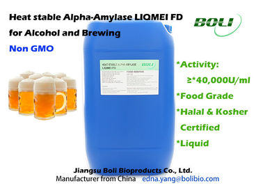 Enzymes à hautes températures d'amylase-alpha, non - enzymes de GMO dans le secteur de la brasserie