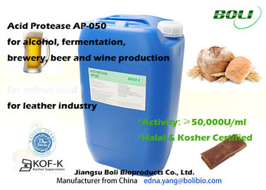 Protéase acide AP-050 en enzyme protéolytique de forme liquide pour le brassage de fermentation d'alcool et l'alimentation des animaux