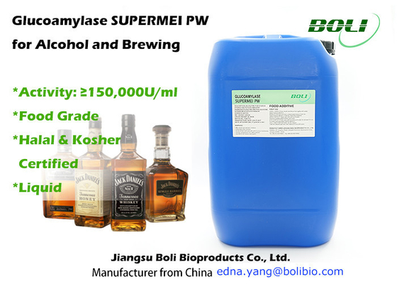 Enzyme liquide de glucoamylase de catégorie comestible Supermei picowatt pour le brassage d'alcool