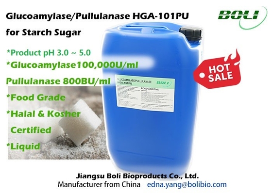 Enzyme mélangée par pullulanase de glucoamylase de HGA-101PU pour le sucre d'amidon