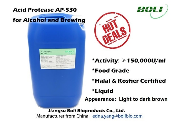 Enzymes acides AP - 530 de brassage de protéase pour l'alcool