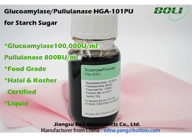 Enzyme 600B U/ml, amylase de pullulanase d'enzymes digestives pour l'industrie de Suger d'amidon