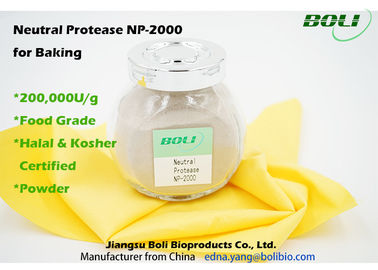 200000 U/protéase neutre de g pour faire, enzymes de catégorie comestible cuire au four en brassant non - GMO