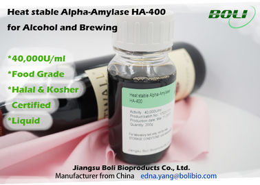 Amylase-alpha thermostable pH 5,4 6,0 de stabilité d'enzymes supérieures de brassage