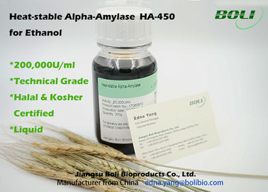 Enzyme de liquéfaction d'éthanol de forte concentration, 200000 U/catégorie technique amylase-alpha de ml