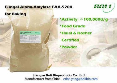 Amylase-alpha fongique de grande pureté, amylase en poudre d'enzymes pour l'industrie de la boulangerie