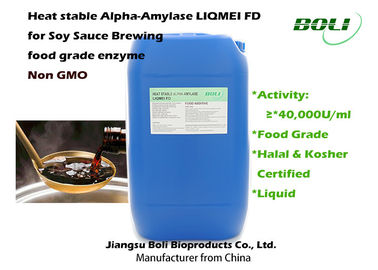 Enzymes liquides de brassage de sauce de soja d'amylase-alpha de forme, non - enzyme de GMO