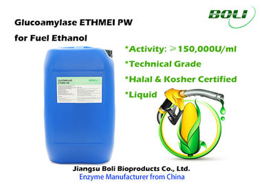 Enzyme liquide de grande pureté d'amyloglucosidase pour l'industrie d'éthanol de carburant