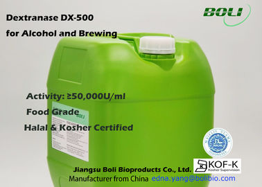 50000U / Enzymes liquides de brassage de la dextranase DX -500 de ml à l'utilisation alimentaire