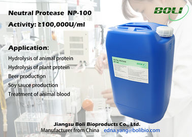 100000 U/ml d'enzymes liquides, activité neutre d'écurie de protéase de Bacillus subtilis