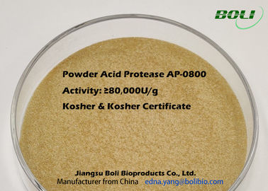 Activité acide 80000 hydrolyse d'U de la protéase AP-0800 de poudre de Boli/g d'aperçu gratuit de protéines disponible