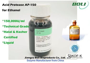 Enzyme acide liquide d'éthanol de la protéase AP-150 d'aspergille noir 150000 U/ml
