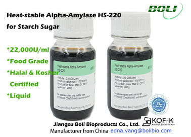 Enzyme liquide de glucoamylase de forme d'amylase-alpha thermostable pour le sucre d'amidon