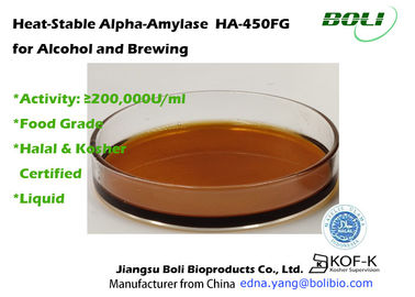 Amylase-alpha HA-450FG 200000U/ml d'enzymes de brassage