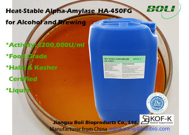 Amylase-alpha HA-450FG 200000U/ml d'enzymes de brassage