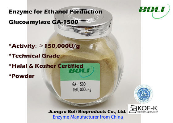 Saupoudrez l'enzyme GA-1500 150000 U/G de glucoamylase