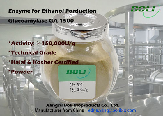 Enzyme industrielle de glucoamylase de la poudre 150000u/G