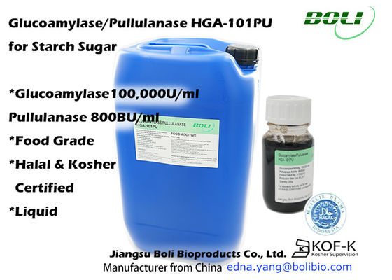 Une conversion plus élevée Rate Glucoamylase Enzyme From Starch de PH3 à sucrer