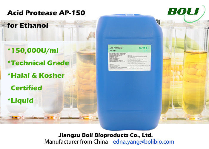 Haute protéase acide efficace AP - 150, activité industrielle d'écurie d'enzymes d'éthanol