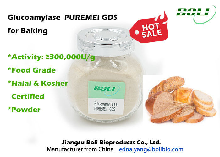 Glucoamylase 300000 enzyme de cuisson d'U de catégorie comestible/g