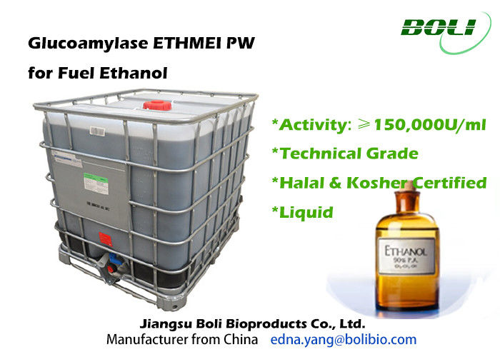 Enzyme liquide d'amyloglucosidase de grande pureté, enzymes biologiques pour l'industrie d'éthanol de carburant