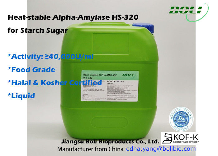 Non sucre thermostable d'OGM Alpha Amylase Enzyme For Starch